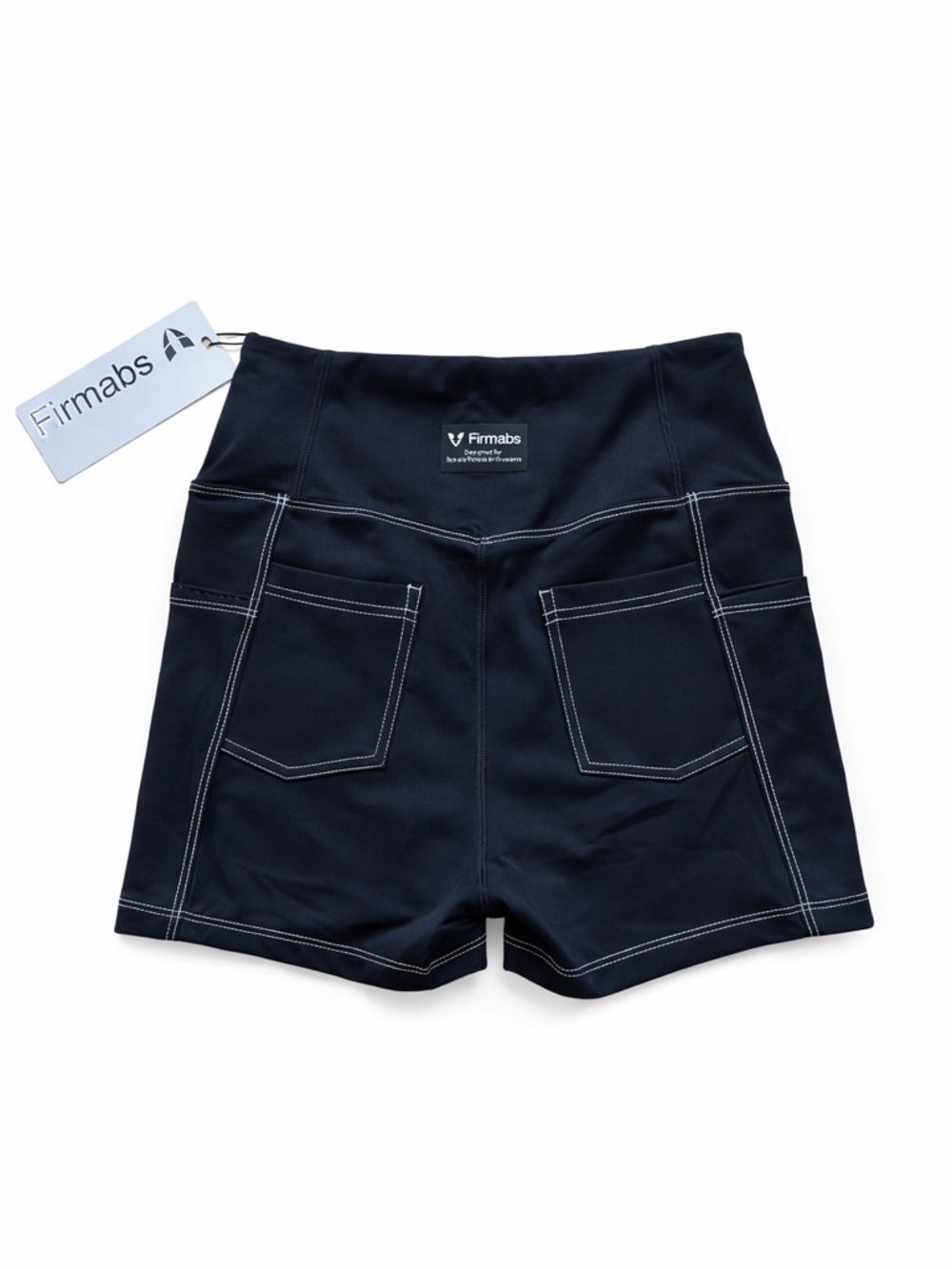 Firmabs  High-Rise Black Shorts - Picture 2 of 3